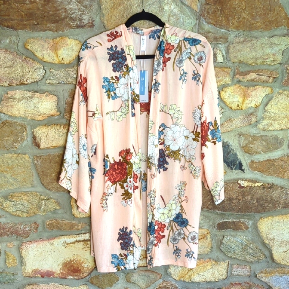 Cupshe Floral Kimono Coverup